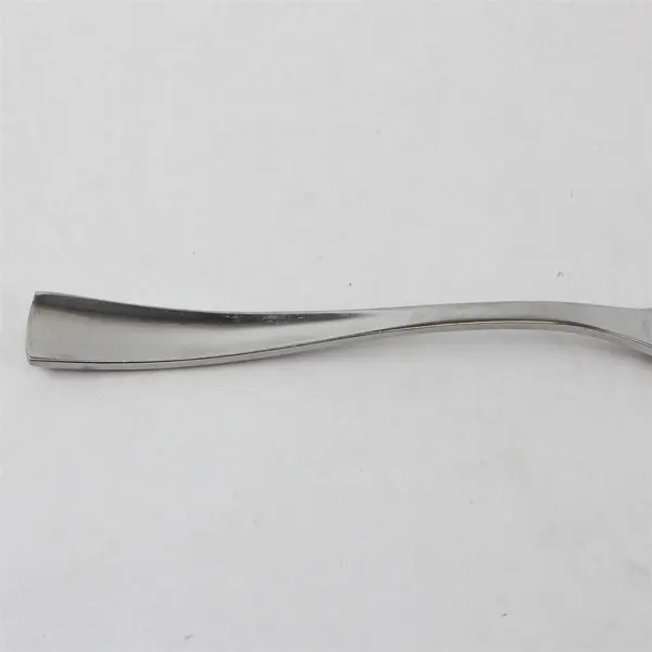 Lot of 4 Sasaki Flatware Equinox Pattern 18/0 Stainless Dinner Forks 8.25" Long 