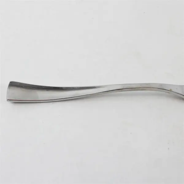 Lot of 5 Sasaki Flatware Equinox Pattern 18/0 Stainless Dinner Forks 8.25" Long 