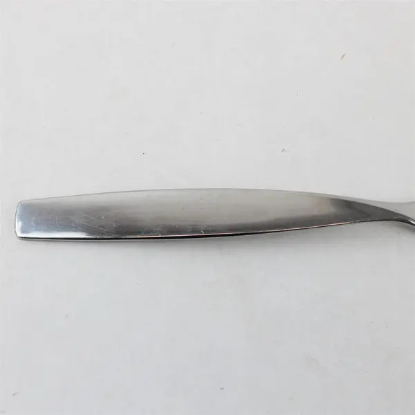 Lot of 6 Sasaki Flatware Axis Pattern 18/0 Stainless Dinner Forks 8.25" Long 