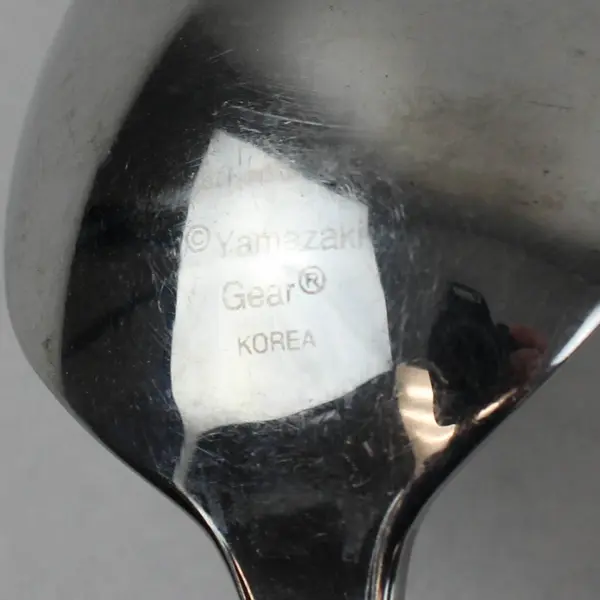 Lot of 3 Vintage Yamazaki Country Gate Stainless Steel Silverware Soup Spoons