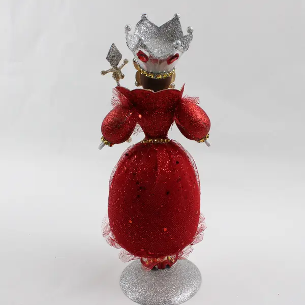 Pair of Rare King & Queen of Hearts Standing Figurines from Pier One, 11" Tall
