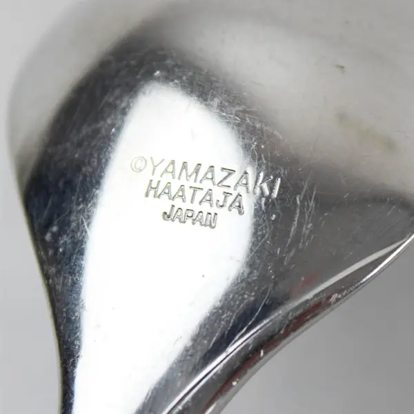 Lot of 10 Vintage Yamazaki L'Fleur Stainless Steel Silverware Soup Spoons