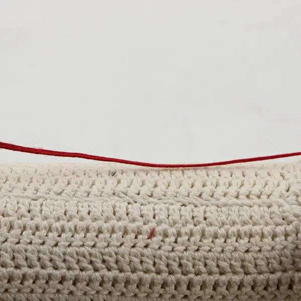 Mini Rolling Pin with Crocheted Cover with Hooks, from Sweden