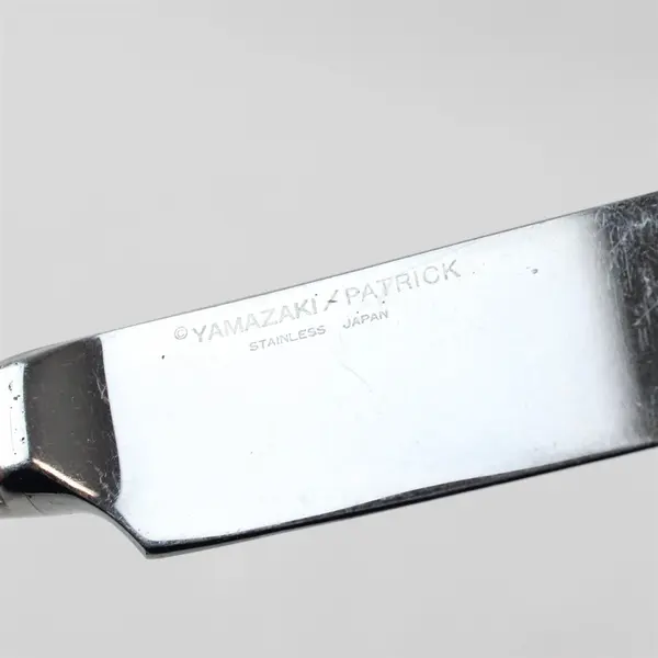 Lot of 4 Yamazaki Carouselle Stainless Steel Silverware Flatware Dining Knives