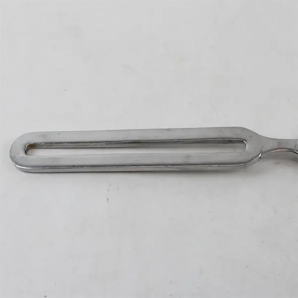 3 Stanley Roberts Cycles Pattern SS Pierced Handle Oval Soup Spoons 7" Rare HTF