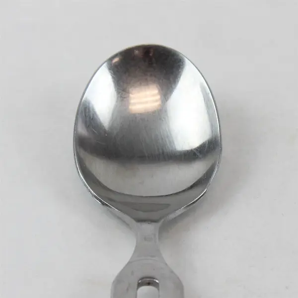 3 Stanley Roberts Cycles Pattern SS Pierced Handle Oval Soup Spoons 7" Rare HTF