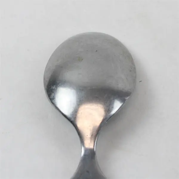 3 Stanley Roberts Cycles Pattern SS Pierced Handle Oval Soup Spoons 7" Rare HTF