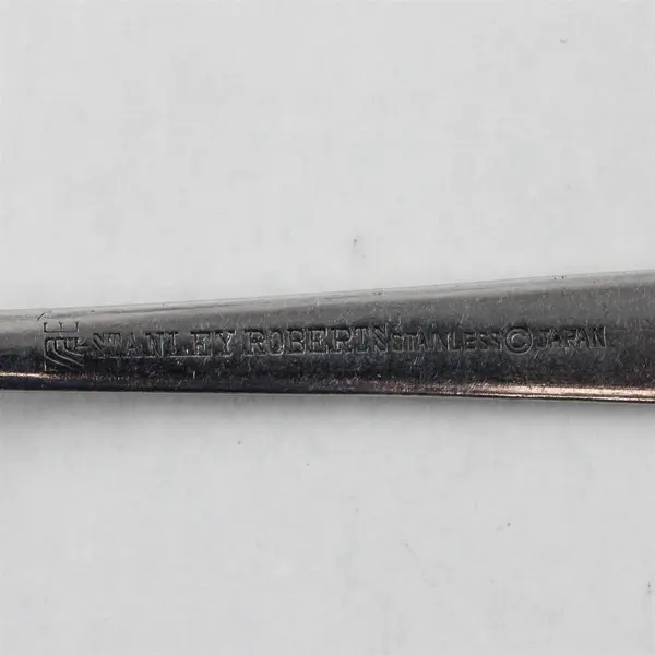 Lot of 8 Stanley Roberts Danesmore Pattern SS Teaspoons 6.25" Long Rare Piece