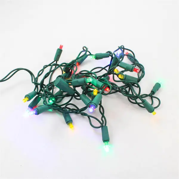 Box of 30 LED Mini Lights Multicolor Indoor 2.4 Watts, Holiday Inspirations 