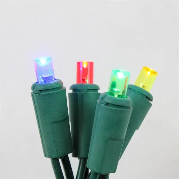 Box of 30 LED Mini Lights Multicolor Indoor 2.4 Watts, Holiday Inspirations 