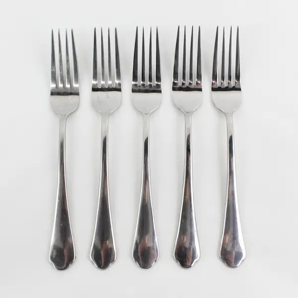 Lot of 5 Stanley Roberts Florence Pattern 18/10 SS Dinner Forks 8" Rare HTF Pat