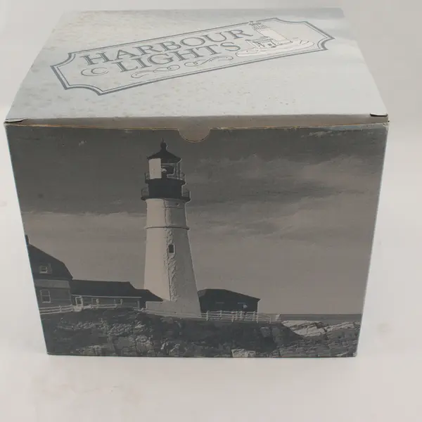 Harbour Lights Lighthouse Spring at Fort Tompkins NY in Box 2002 #652