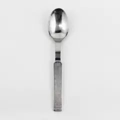 Stanley Roberts Company Pattern Stainless Solid Serving Spoon 8.25" Rare HTF