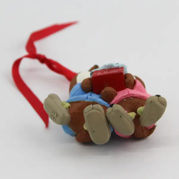 Hallmark 1993 Keepsake Ornament Mom & Dad His 'n' Hers Slippers QX584-5