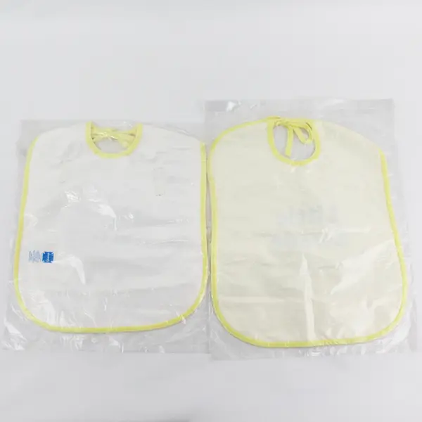 Lot of 2 Spencer's Little Swede Baby Bibs Yellow New
