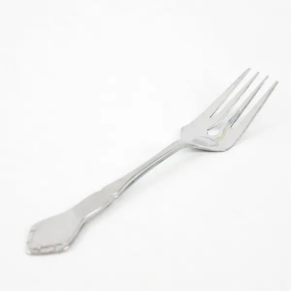 9 Stanley Roberts (Rogers Co) Majesty Pattern Salad Forks SS 7" Rare HTF