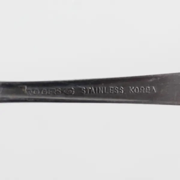 Stanley Roberts (Rogers Co) Floral Mist Pattern 4 Salad Forks SS 6.5" Rare 