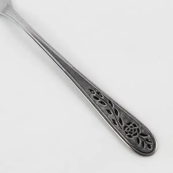 Stanley Roberts (Rogers Co) Floral Mist Pattern 5 Salad Forks SS 6.5" Rare