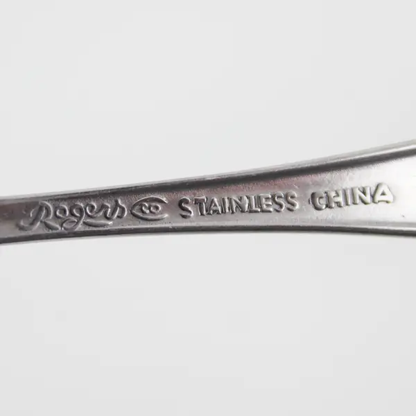 Stanley Roberts (Rogers Co) Floral Mist Pattern 5 Salad Forks SS 6.5" Rare