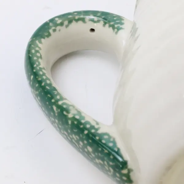 Alco Brand Apple Garden Patterned Multicolor Stoneware Ceramic Mug 3.75" Tall