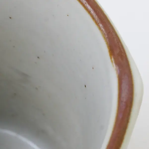 Unbranded Pink Floral Patterned Ceramic Hexagon Shaped  Mug W/ Handle 4" Tall