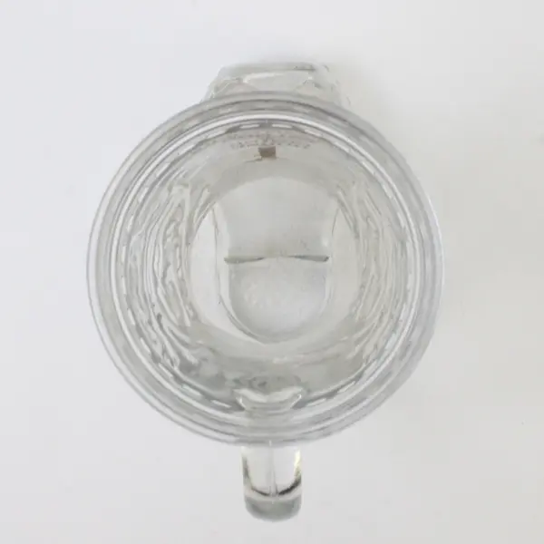 E. McLintocks Saloon & Dining House Printed Clear Glass Boot Beer Mug 6" Tall
