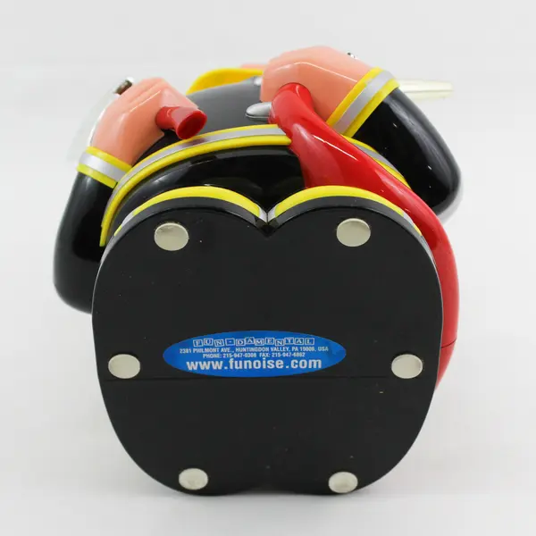 Funoise Plastic Fireman Talking Cookie Jar Works