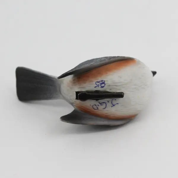 Hallmark Keepsake 1985 Porcelain Bird Clip-On Ornament Vintage