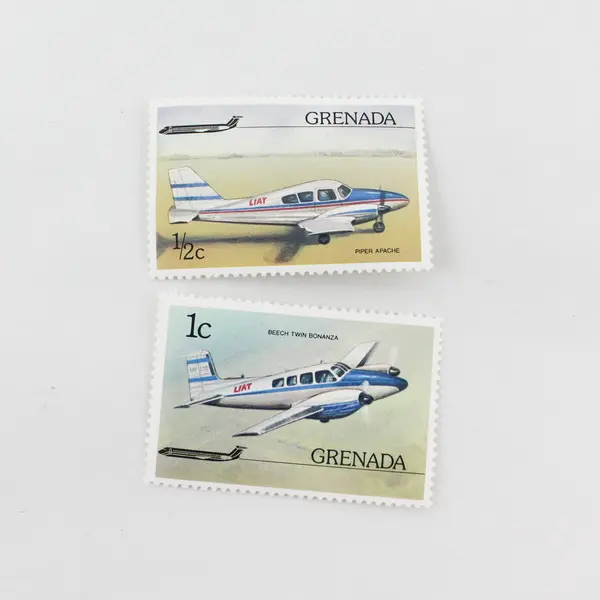 Lot Of 7 Grenada Mixed Stamps MNH OG 1970s Olympics Planes WMO