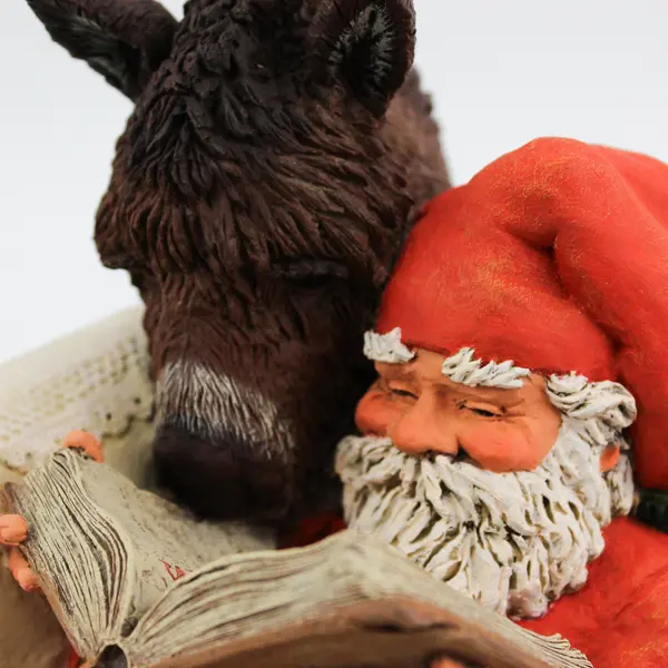 1994 Enesco Sandman Reading with Suzanne The Donkey Klaus Wickl 