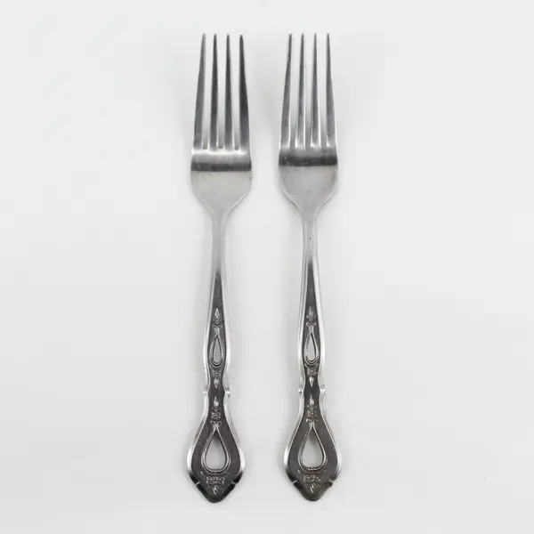 Stanley Roberts Autumn Ballad Pattern SS 2 Dinner Forks 7.5" Long Rare HTF 