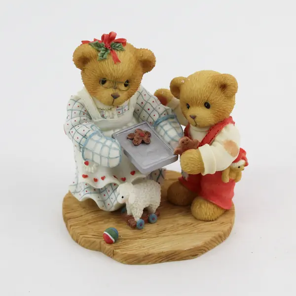 1998 Cherished Teddies Pamela & Grayson A Dash Of Love To Warm Your Heart 352616