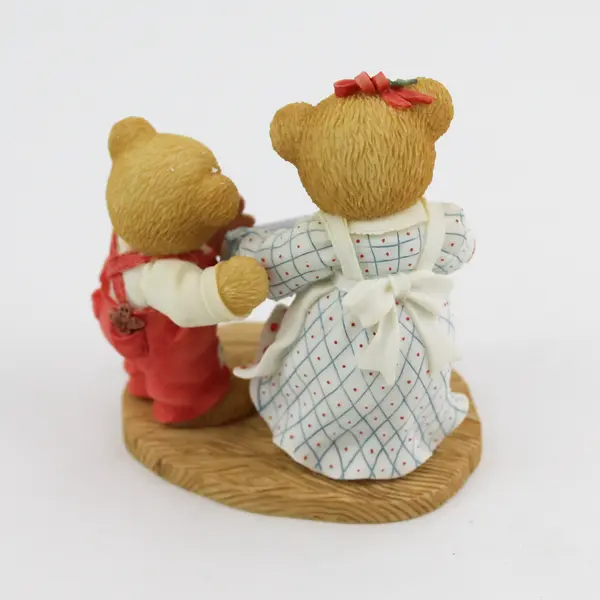 1998 Cherished Teddies Pamela & Grayson A Dash Of Love To Warm Your Heart 352616