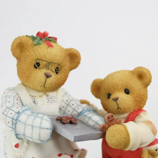 1998 Cherished Teddies Pamela & Grayson A Dash Of Love To Warm Your Heart 352616