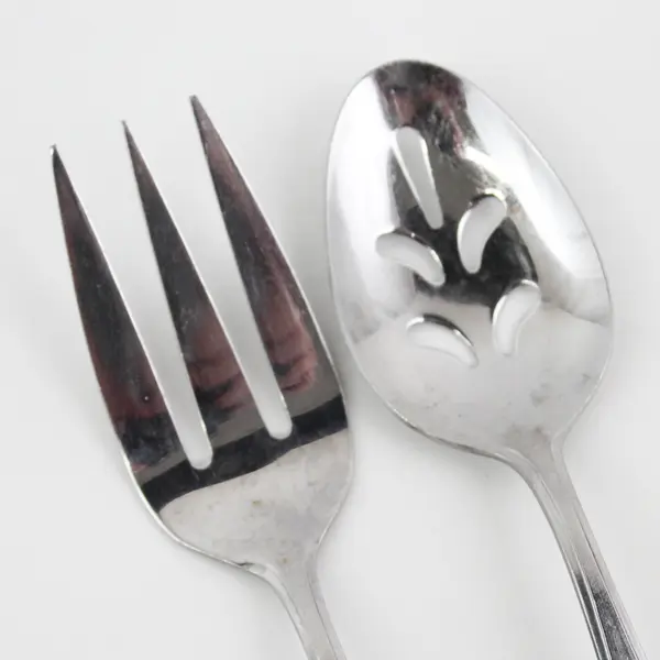 Lot of 2 Stanley Roberts Autumn Ballad Pattern SS Serving Pieces Rare HTF Good