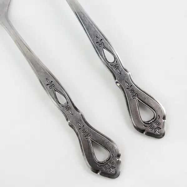 Lot of 2 Stanley Roberts Autumn Ballad Pattern SS Serving Pieces Rare HTF Good