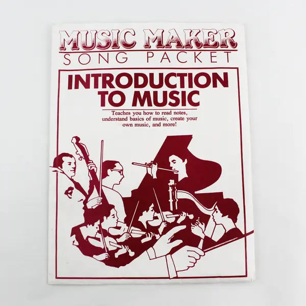 Music Maker Song Packet: Introduction to Music Vintage Sheet Music