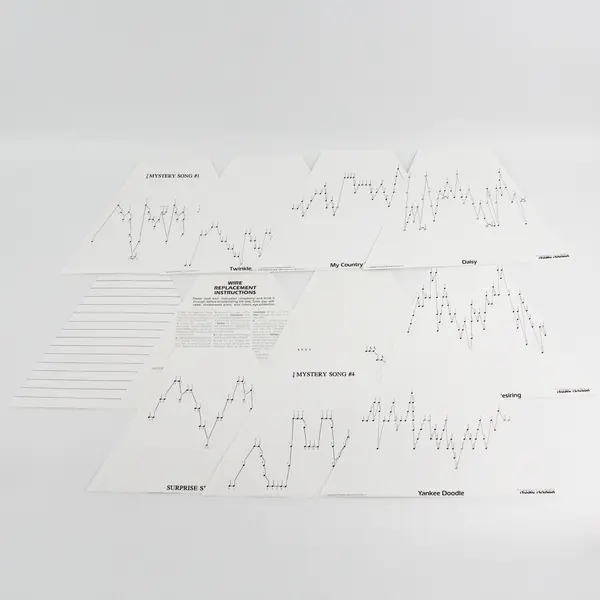 Music Maker Song Packet: Introduction to Music Vintage Sheet Music