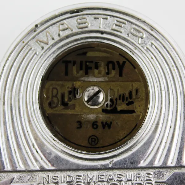Vintage Master TUFBOY No. 306 Tape Measure Made in USA Compact Metal