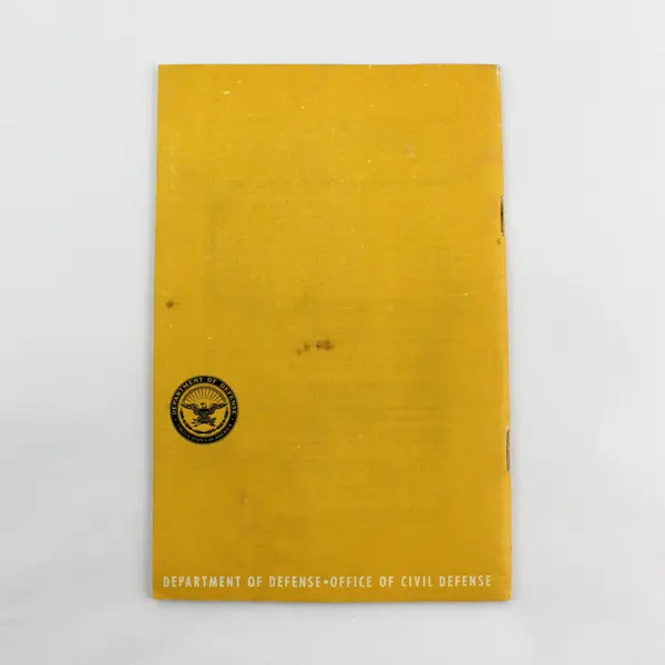 Fallout Protection 1961 Dept. of Defense Booklet - What to Know & Do