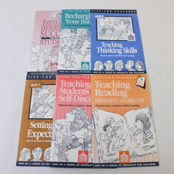Lot of 6 Tips for Teachers Booklets The Teaching Institute