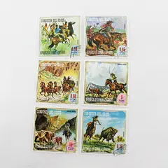 Lot Of 6 Equatorial Guinea Stamps Conquistador 1970s