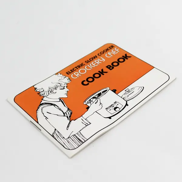 Electric Slow Cooker Crockery Chef Cook Book Vintage 70s Slow Cooker Recipes