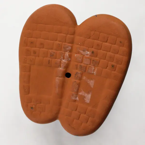 Ceramic Blue Rain Boot Planter - Decorative Succulent & Herb Pot