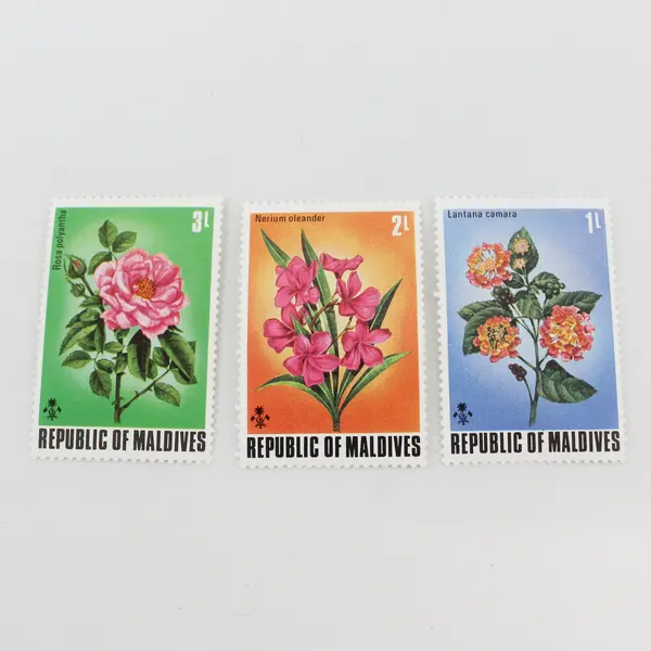 Lot Of 6 Maldives Mixed Stamps 1970s Mint Never Hinged Original Gum