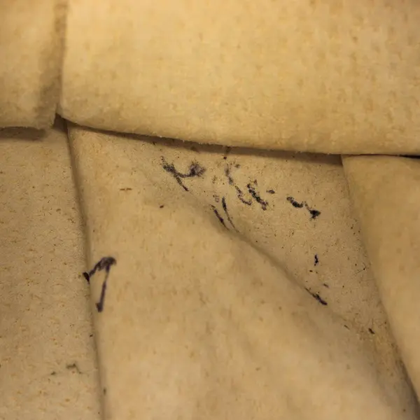 Vintage HCL German Handcrafted Leather Black/Gray Satchel Purse 