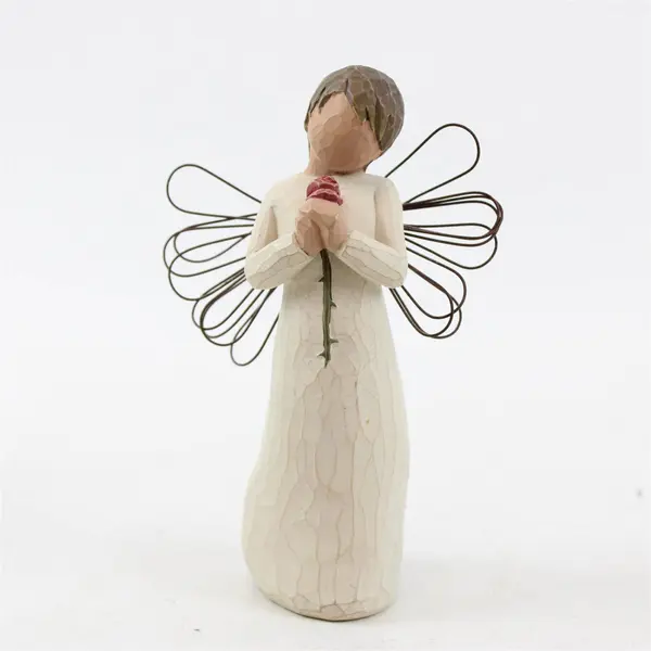 2002 Willow Tree Demdaco Loving Angel Figurine by Sue Lordi