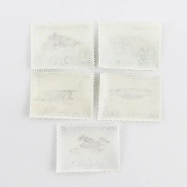 Lot Of 5 San Marino Historic Plane Stamps 1962 Mint Never Hinged OG