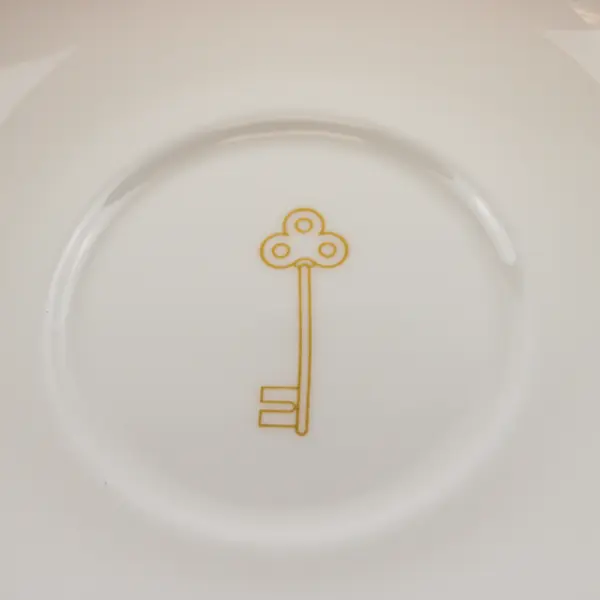 1999 Open House Event Key Saucer Disneyana Collectible