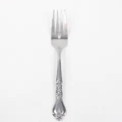 Stanley Roberts (Rogers Co) Kings Berry Pattern SS Salad Fork 7" Long Good